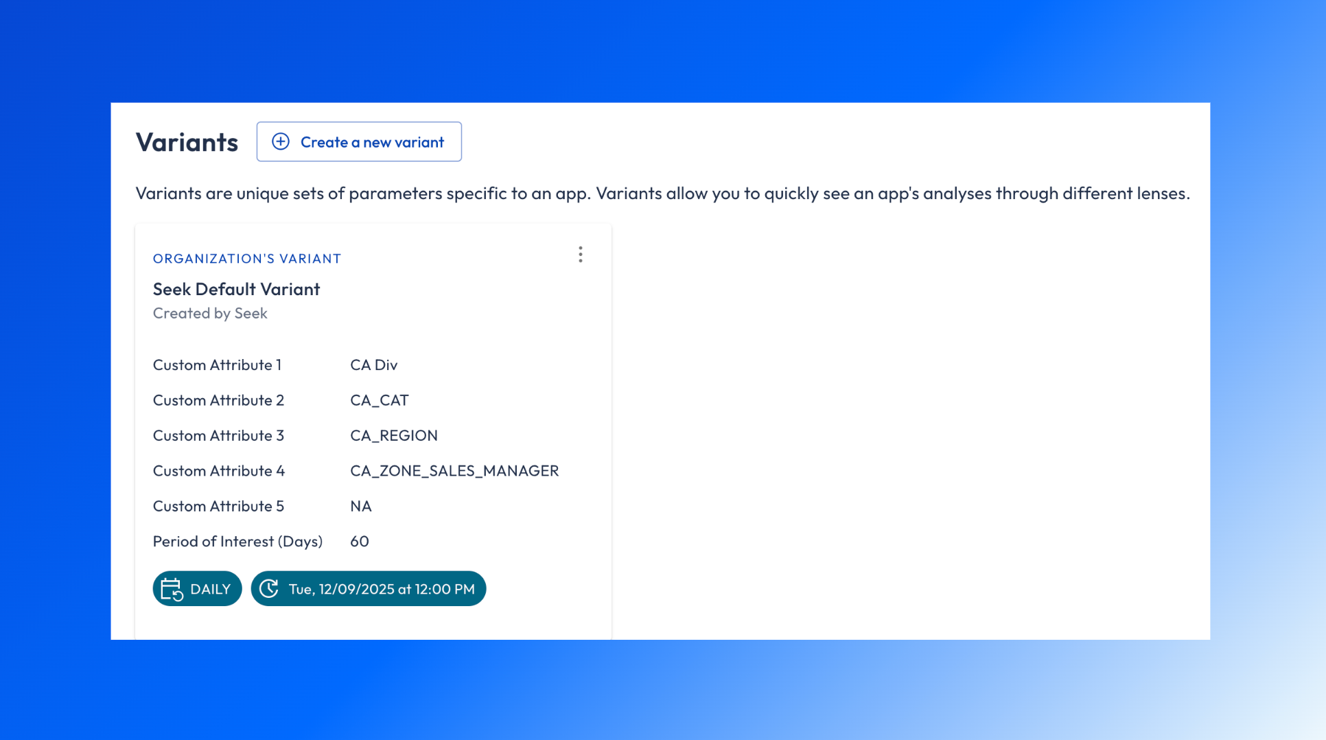 App Variants